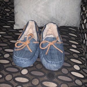Ugg denim slippers